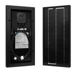 Black Color Flexible Solar Panels Sunpower 3W 5W 10W 15W 20W High Power Capacity