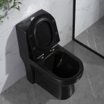 400mm Siphonic One Piece Toilet And Bidet Wc For Hotel Villa Apartment