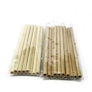Quality Custom Bamboo Drinking Straw 100% Natural Biodegradable Minor Caliber 20cm Reusable Straws wholesale