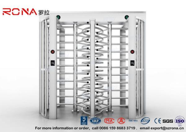 Robust Full Height Turnstile Access Control Barrier Gate Anti Fingerprints