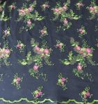 Flower in springof Embroidery lace fabric for bridal gown