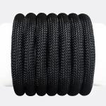 Arborist Braided Polyester Rope 1/2 Inch Low Stretch Heavy Duty Rope