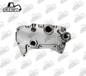 Quality Aluminum 2097291 Diesel Engine Spare Parts Oil Cooler Cover For Cate C9.3 wholesale