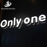 Customized Stainless Steel/Acrylic Size Led Light Emitting 3d Letter Logo