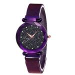32mm Multi Color Alloy Case Fashion Ladies Fashion Wrist Watch with Magic Mesh