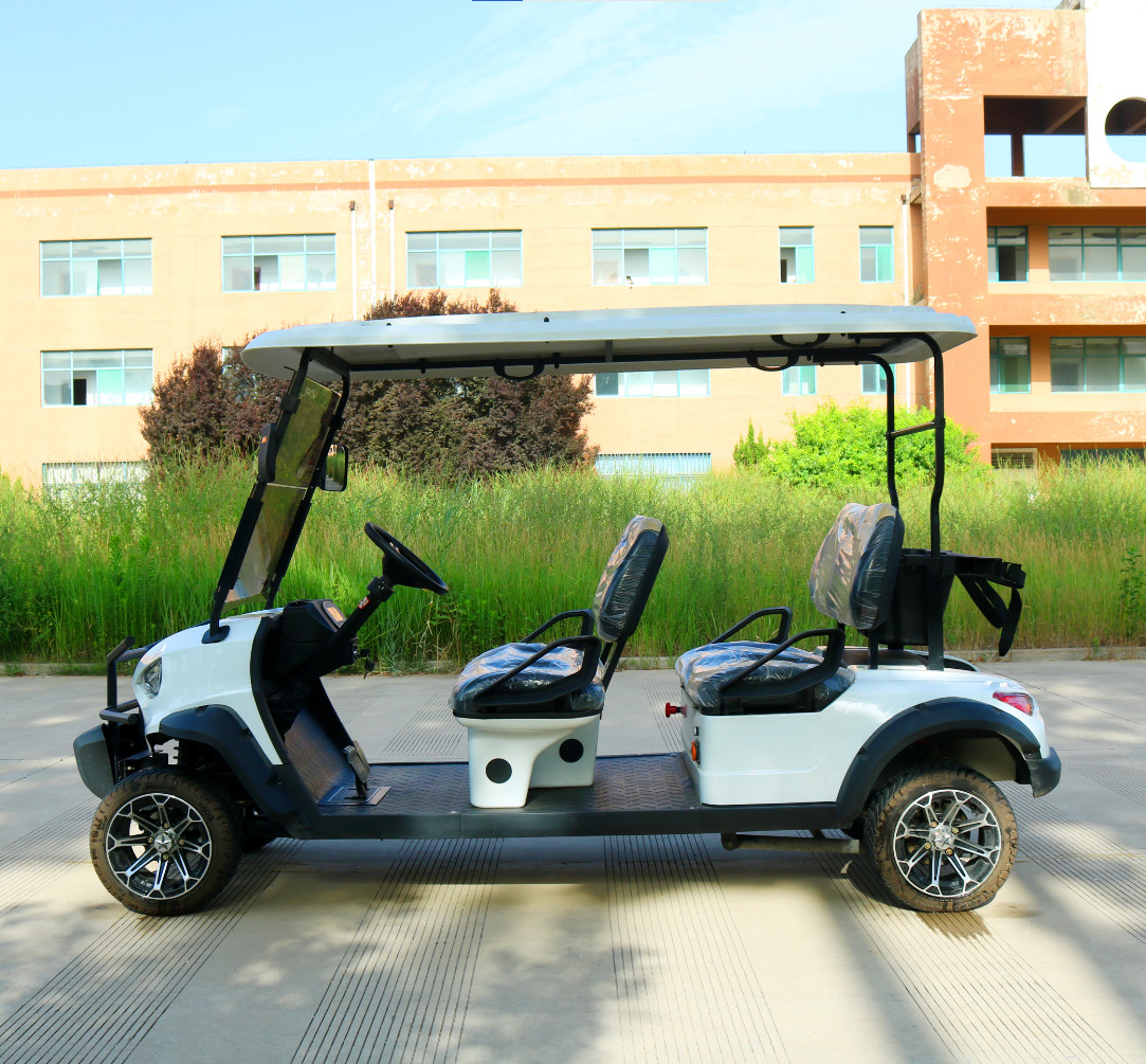 Front Independent Suspension Electric Golf Cart CE Approved 4 Seater Golf Cart