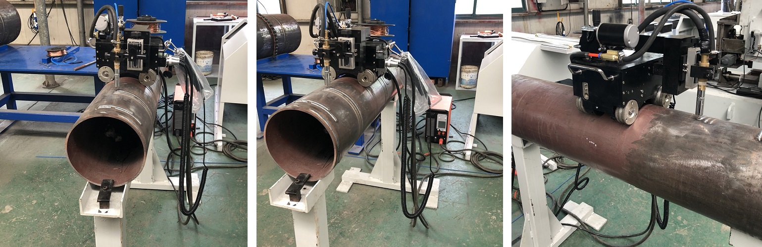 Large Size Pipeline Orbital Welding Machine with PLC Control