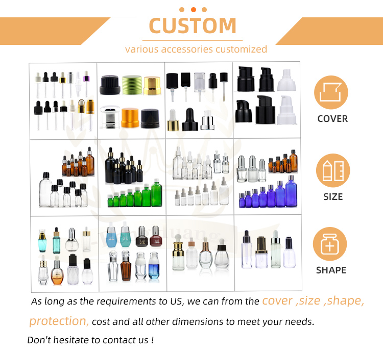 20ml Amber Oil Dropper Glass Bottle With Orifice And Cap