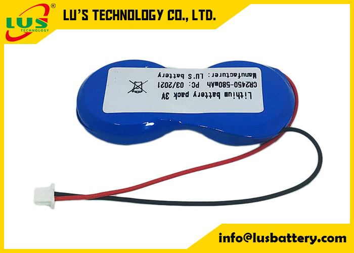 3600mah lithium batteries CR2450 Lithium Button Battery 3V CR2450-6P battery pack OEM