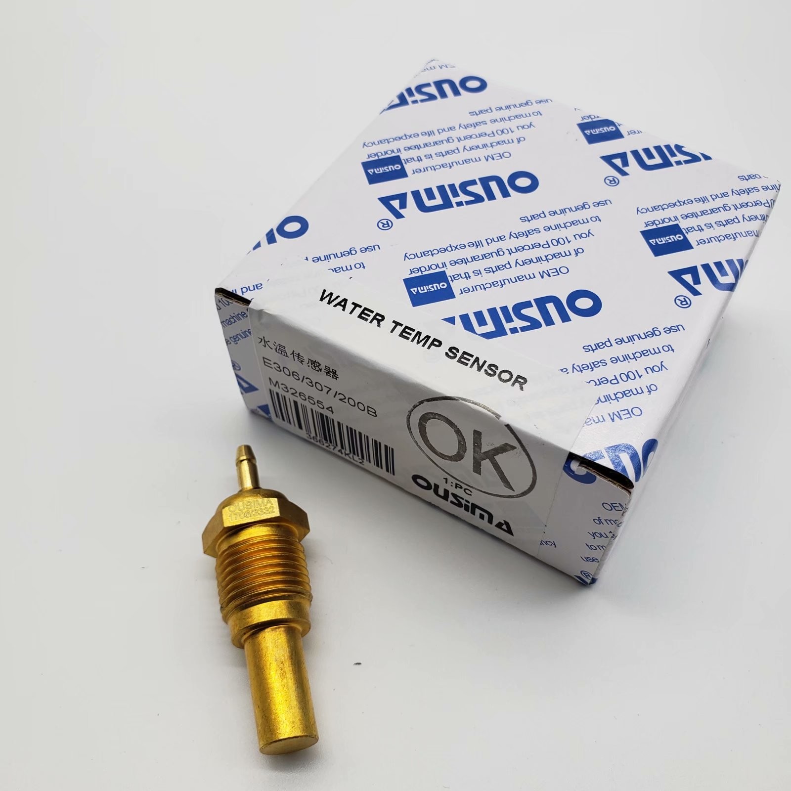OUSIMA Water Temperature Sensor M326554 For Excavator E305.5 E306 E307 E70 E200B