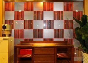 Quality Solid Printed Laminated Glass Panels 600X600MM wholesale