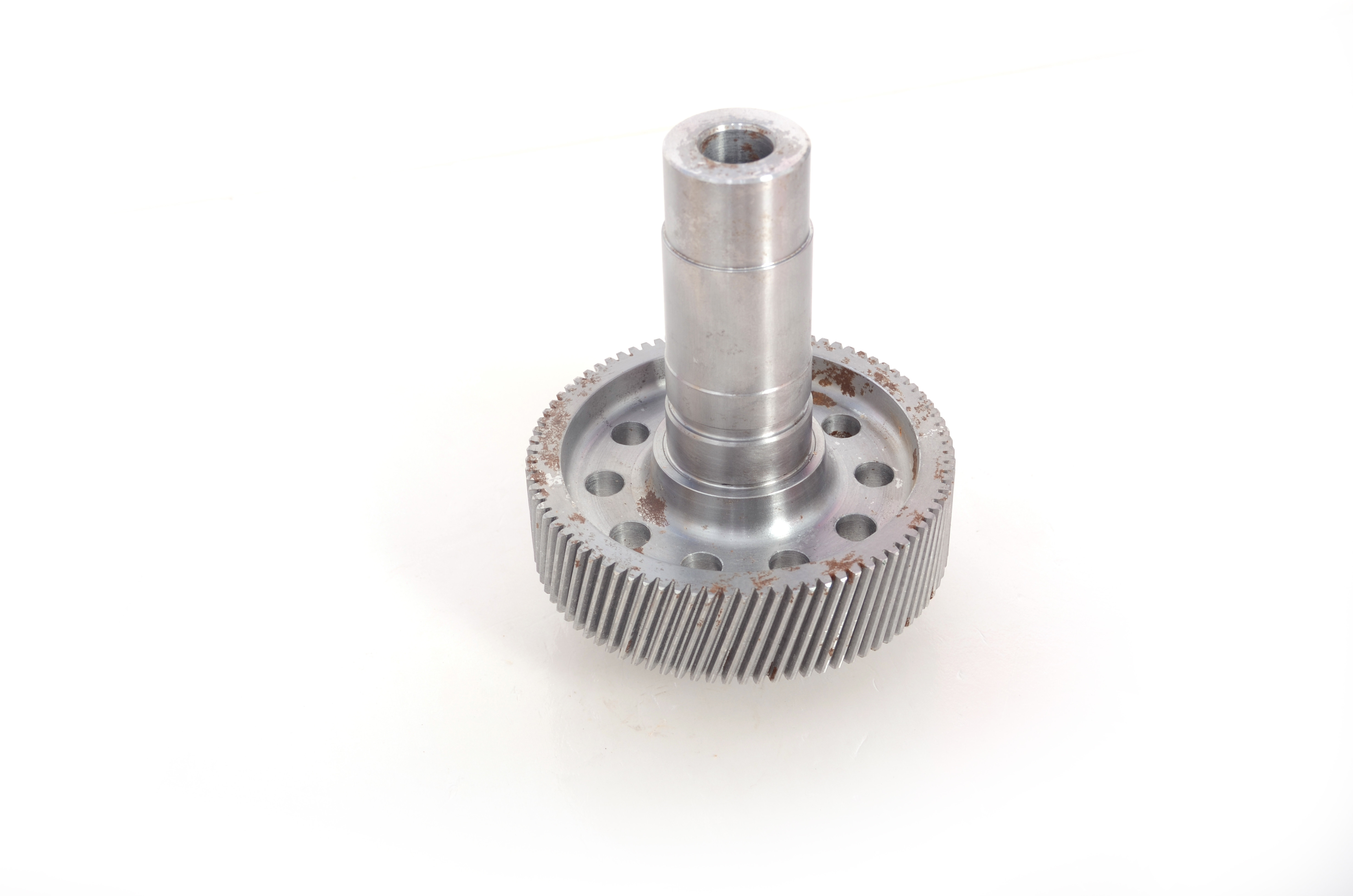 8620H Material Spur Gear Shaft 42CrMo Steel Spline Gear Shaft 1.2kg Weight