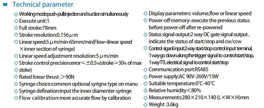Large Touch Screen Syringe Pump For Micro Flow Liquid Transfer