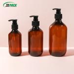 200ml 300ml 500ML PET Shampoo Body Wash Bottles Screen Printing For Luxury Hotel