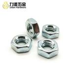 JIS ISO Metal Hex Nut Cold Galvanized Colored Plating M5 M6x0.75