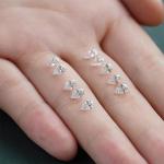 Lab Grown Diamonds for Jewelry Pendant Bracelet Earring , Pear Cut Moissanite