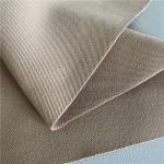 20S*16S Polyester Spun Yarn Fabric Khaki Drill 3/1 Twill 250GSM for Uniform Coat