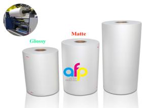 Quality Packaging BOPP Lamination Film , Soft Laminating Plastic Film 1 / 3 Inch wholesale