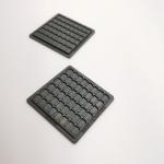 Packing Wafer Die PC Bare Die Trays ESD Injection Moulding