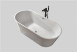Classic Indoor Stand Alone Acrylic Bathtub Freestanding Bathtubs Soaking Bath