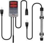 Hygger Saltwater Tank Titanium Tube Submersible Pinpoint Aquarium Heater with