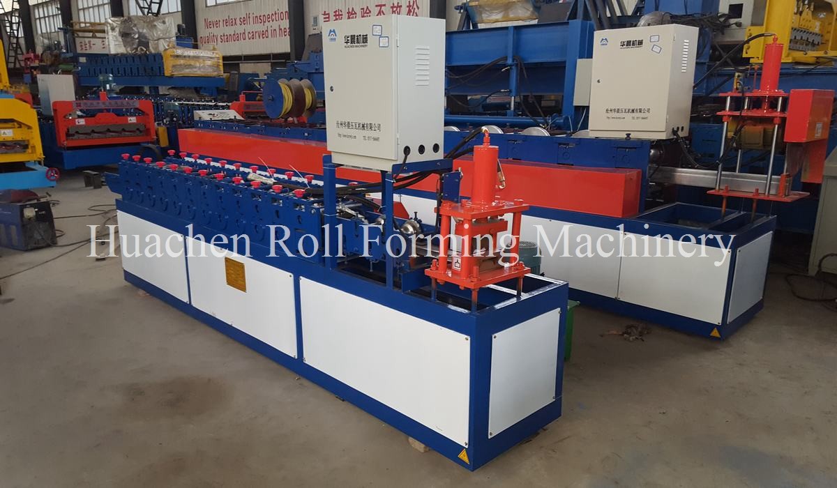 Hydraulic Rolling Shutter Door Roll Forming Equipment Door Frame Roll Forming Machine