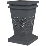 Extra large planter pots and outdoor urban bench with flower pot
