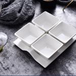 Savall Square Porcelain Plate