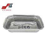 Custom 360ml Rectangular Foil Trays Water Treatment Aluminum Sarter Packaging