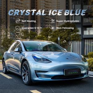 Quality Self Healing Durable Color Paint Protection Film Crystal Ice Blue Multilayer TPU for Scratch UV Resistant Car Wraps wholesale