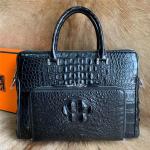 Exotic Real Crocodile Skin Businessmen Briefcase Working Handbag Genuine
