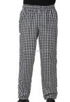 Professional Unisex Chef Work Pants 65% Polyester 35% Cotton Material