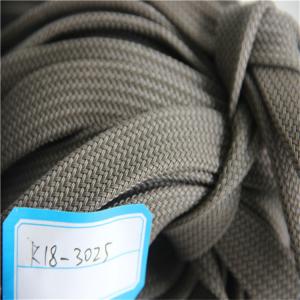 Quality Durable Knitted Braided Webbing , Pp Polyester Band Ageing Resistant wholesale