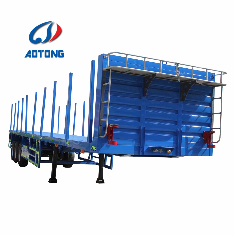 Wood/Log Loading Semi-Trailer Semi-Trailer for Timber Transport Truck Trailer