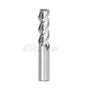 Quality 3 Mm 12mm 6mm Tungsten Carbide End Mill Aluminum Milling Cutter CNC HRC50 3 Flute wholesale
