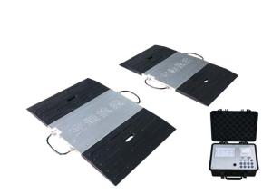 Quality 20T 50HZ Portable Truck Axle Scales RS232 4 Sensors wholesale