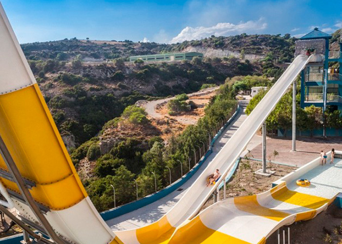 Ashland Gelcoat Fun Water Slides , Cool Water Slides Strong Reception Capacity