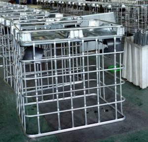 Quality For A Brazilian Client, A Customized Fully Automated IBC Cage Frame Production Line wholesale
