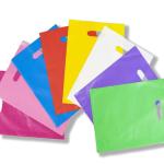 Logo Design Printed Biodegradable Shopping Bags Handle Recycled