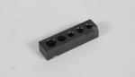 Antirust Black PEEK Injection Molding parts Polyetheretherketone Workpieces
