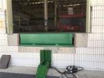 Green 6Ton Hydraulic Dock Levelers With Swing Lip For Truck Loading And