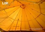 Outdoor Factory Large wedding Event Wood 20/40/72/100 Seats Canvas Tipi Tent