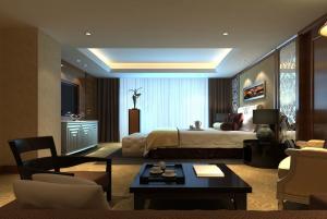Quality Modern 5 Star Hotel Bedroom Furniture Sets Commercial Use Fashion Design wholesale