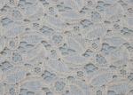 Ivory Cotton Nylon Lace Fabric For Dresses