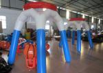 Tall Airtight Inflatable Basketball Game , Outdoor Game Inflatable Basketball