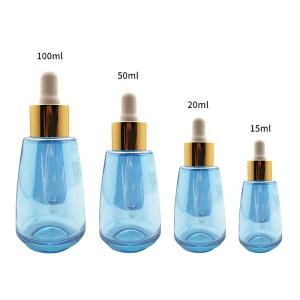 Quality 50ml 100ml 120ml Serum Glass Dropper Bottle SGS wholesale
