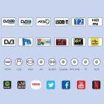 television 4k smart tv 32 43 50 55 65 inch frameless android led tv