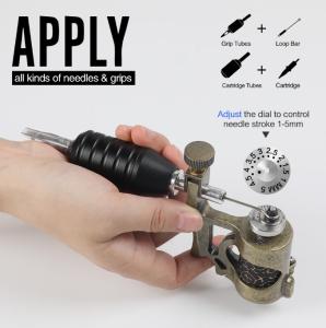 Quality Precision Control Adjustable Needle Stroke 1 - 5mm Stonger Power Electric New Tattoo Machine Guns wholesale