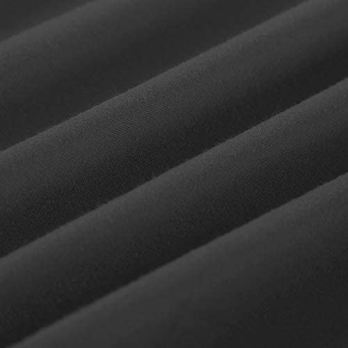 133 * 60 Fabric Density 3 Piece Fitted Sheet Set for 20" Deep Mattresses 2 Pillowcases