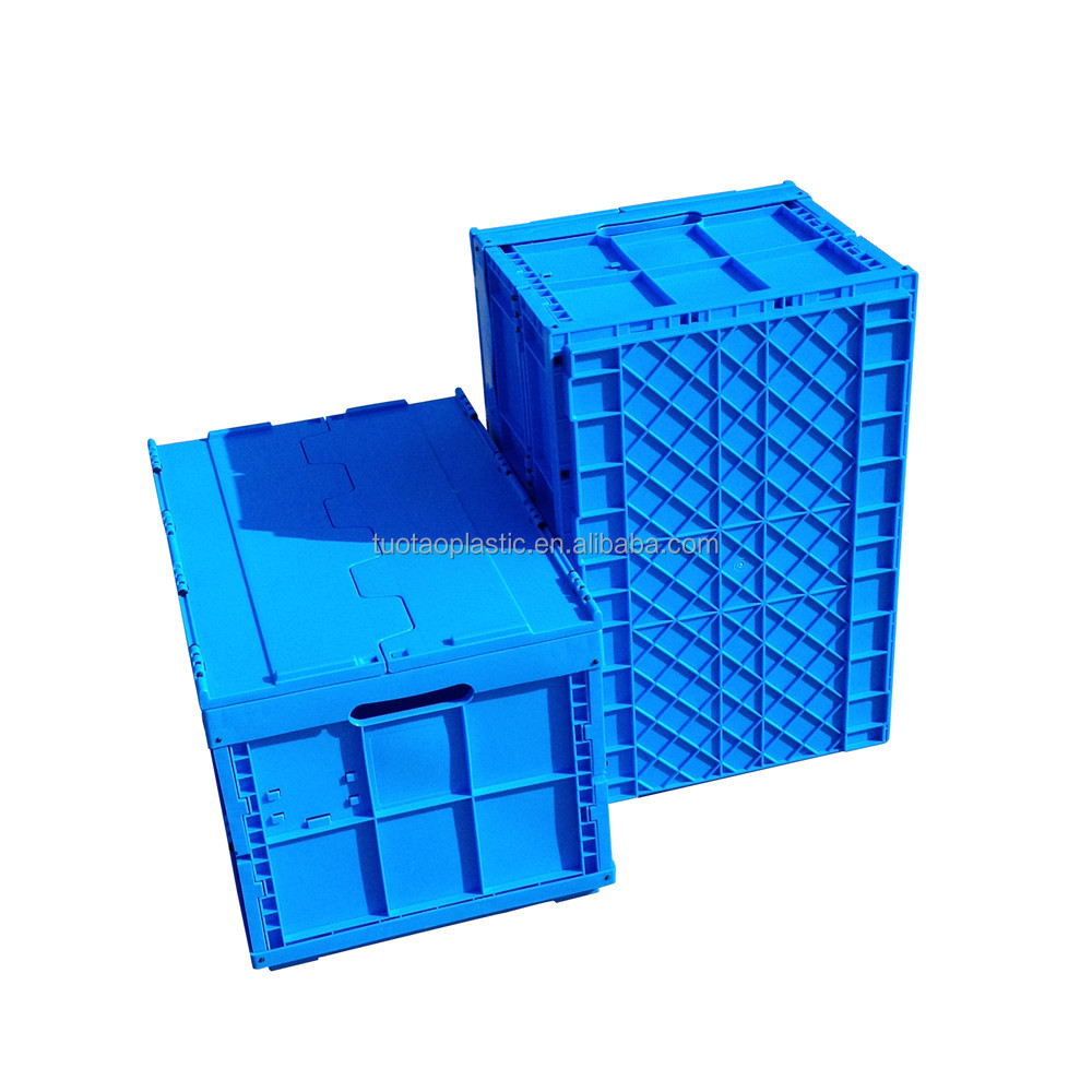 Durable Foldable Turnover Crate for Safe and Secure Product Transportation